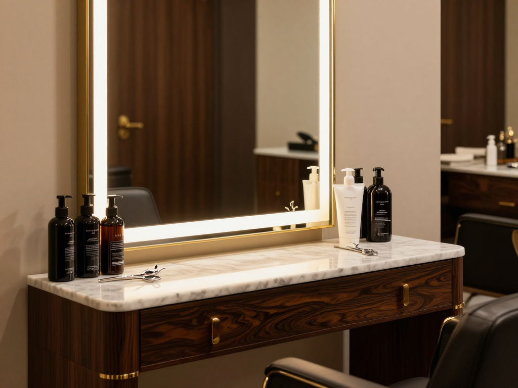 Luxury Hair Styling Station
