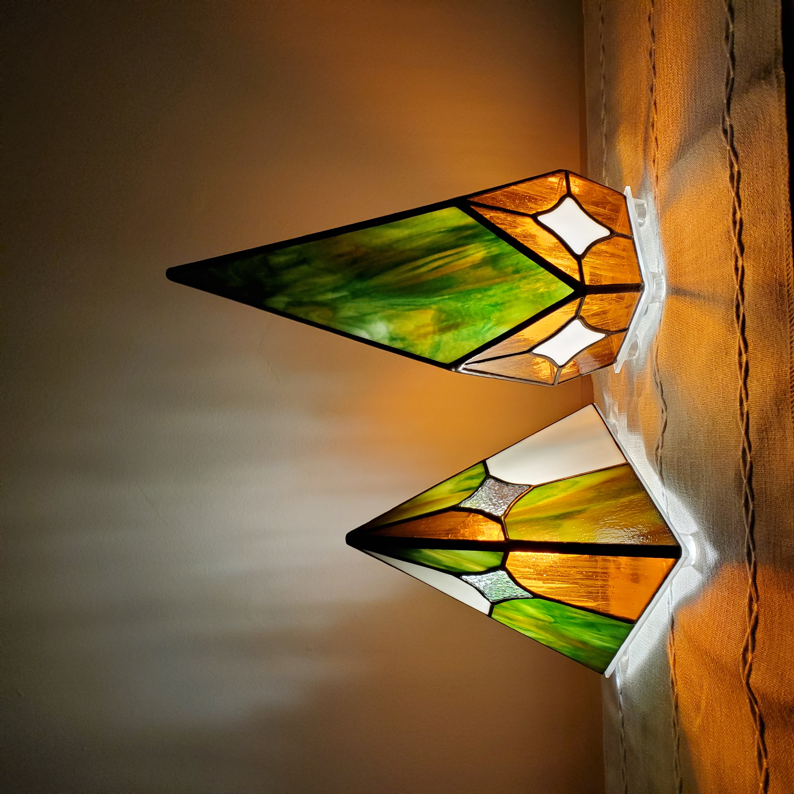 Stained Glass Butterfly Bookends