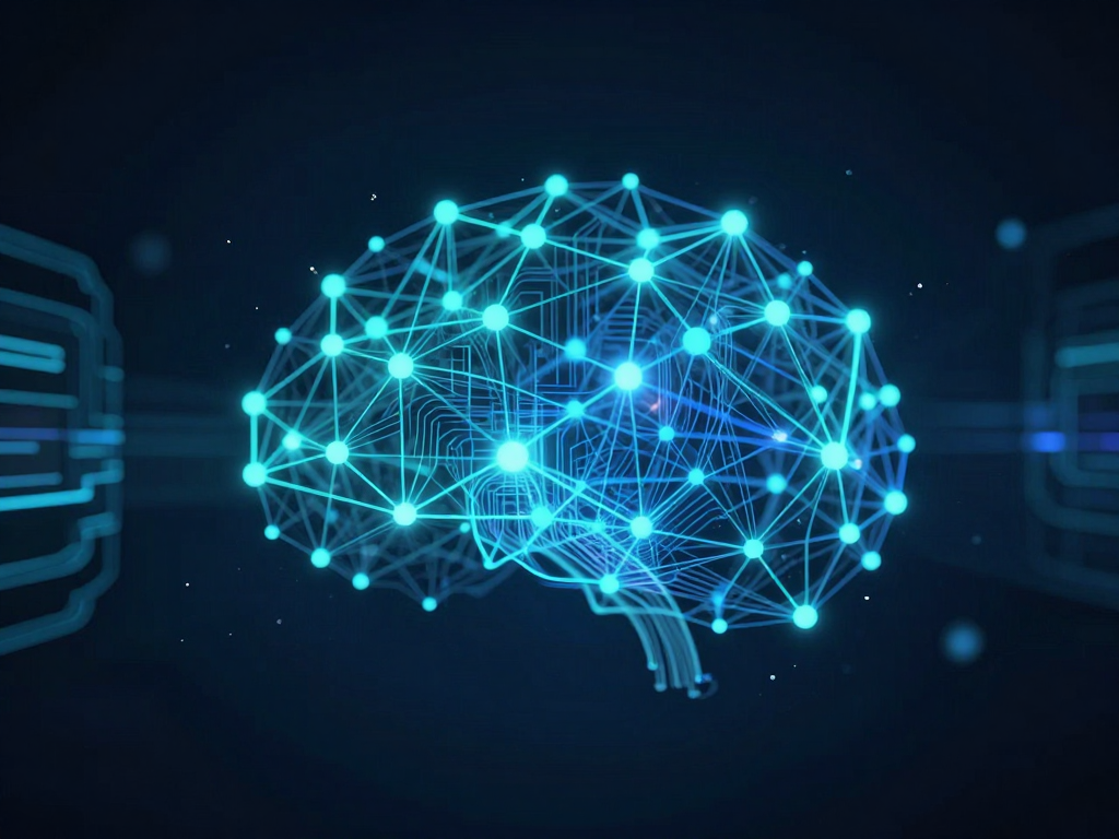 AI content generation concept